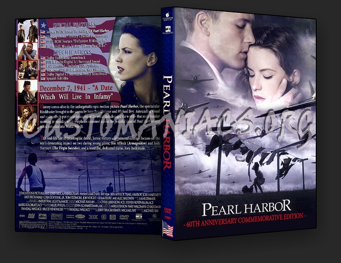 Pearl Harbor dvd cover