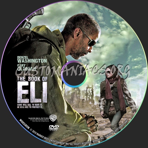 The Book Of Eli dvd label