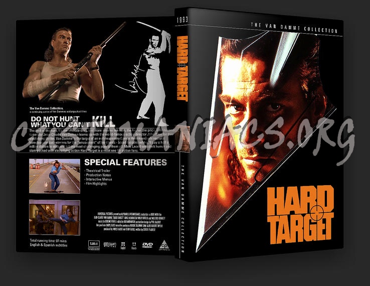 Hard Target dvd cover