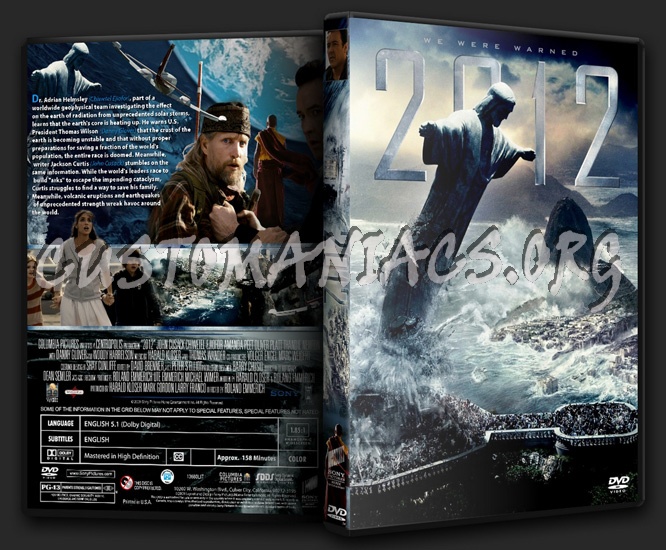 2012 dvd cover