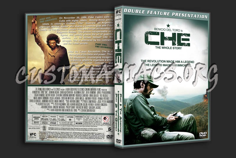 CHE - Parts 1 & 2 dvd cover
