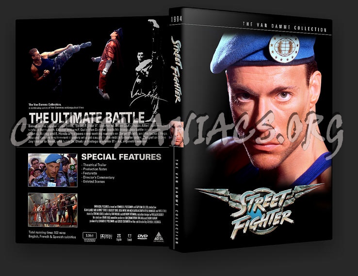 Street Fighter dvd cover