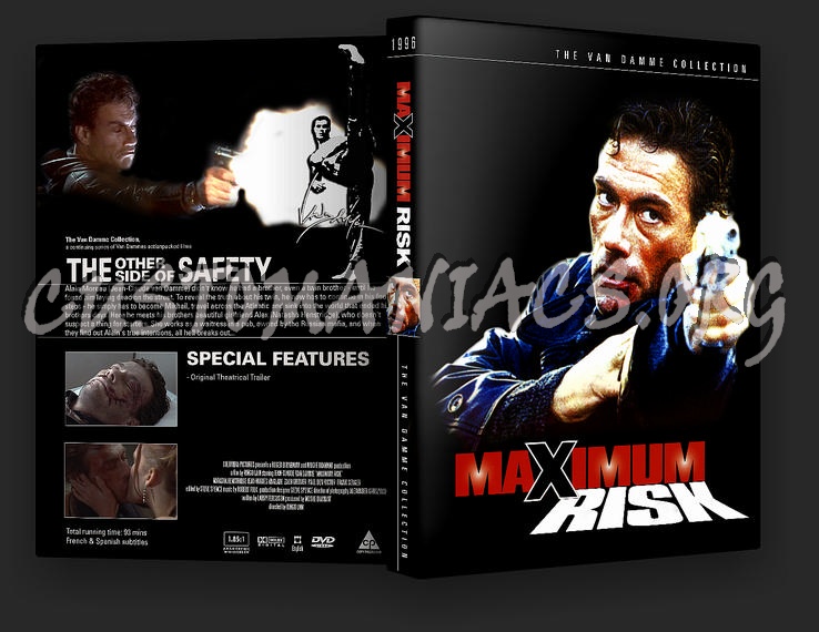 Maximum Risk dvd cover