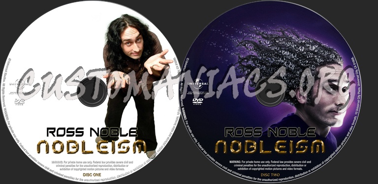 Ross Noble Nobleism dvd label