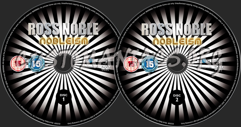 Ross Noble: Nobleism dvd label