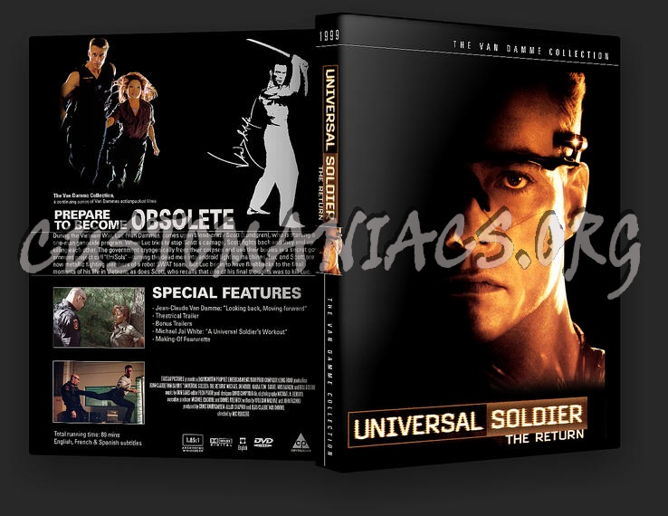 Universal Soldier The Return dvd cover