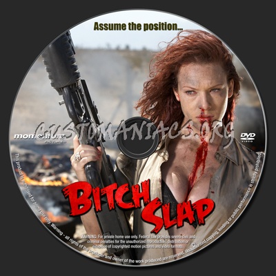 Bitch Slap dvd label