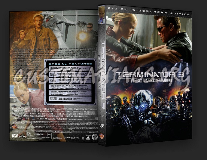 Terminator 3: Rise Of The Machines dvd cover