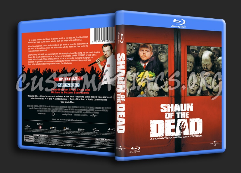 Shaun of the Dead blu-ray cover