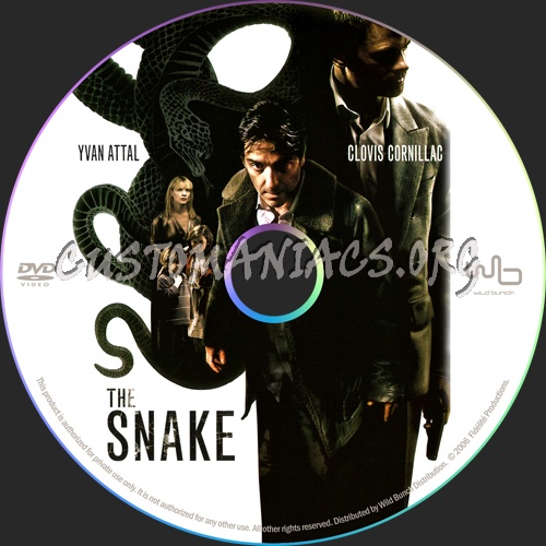 The Snake aka Le Serpent dvd label