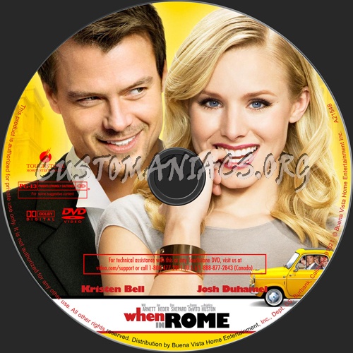 When in Rome dvd label