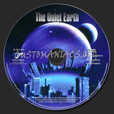 The Quiet Earth dvd label