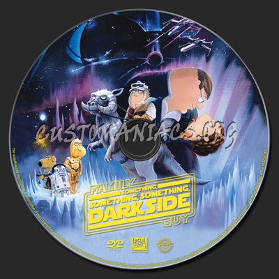 Family Guy - Something, Something, Something, Dark Side dvd label