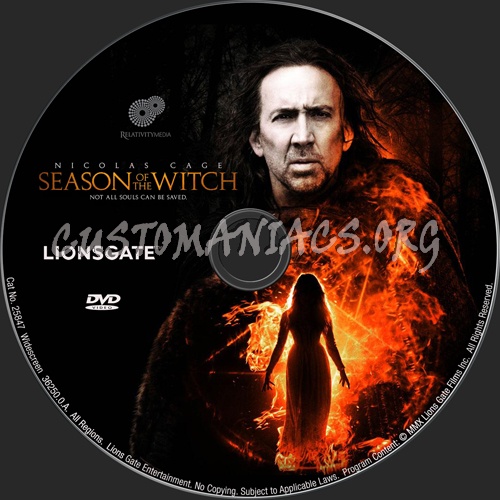 Season of the Witch dvd label