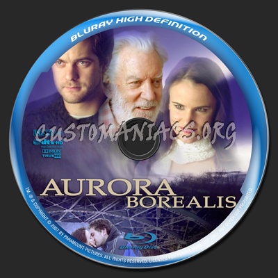 Aurora Borealis blu-ray label