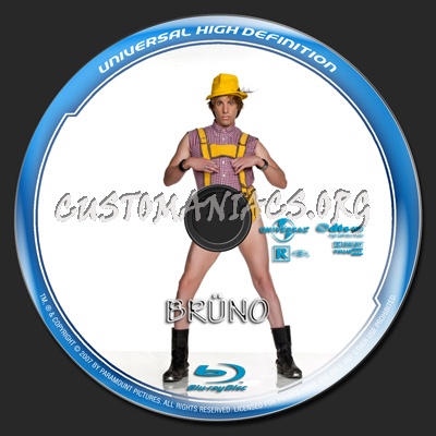 Bruno blu-ray label