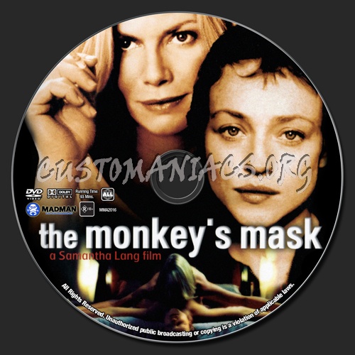 The Monkey's Mask dvd label