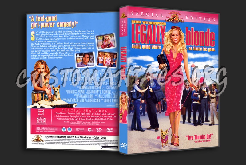 Legally Blonde dvd cover