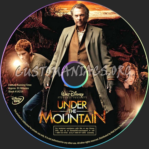 Under the Mountain dvd label