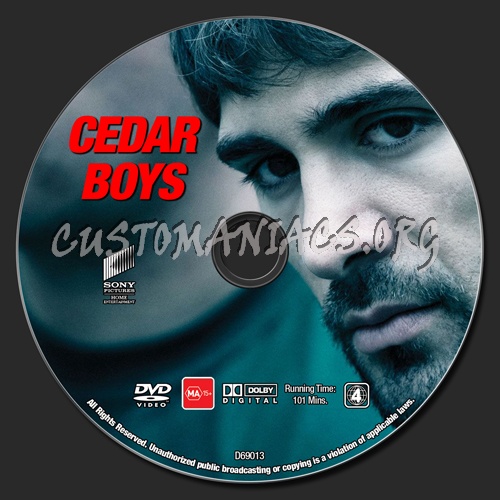 Cedar Boys dvd label