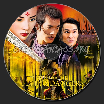 House of Flying Daggers dvd label