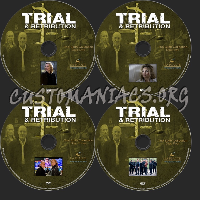 Trial & Retribution The Sixth Collection dvd label