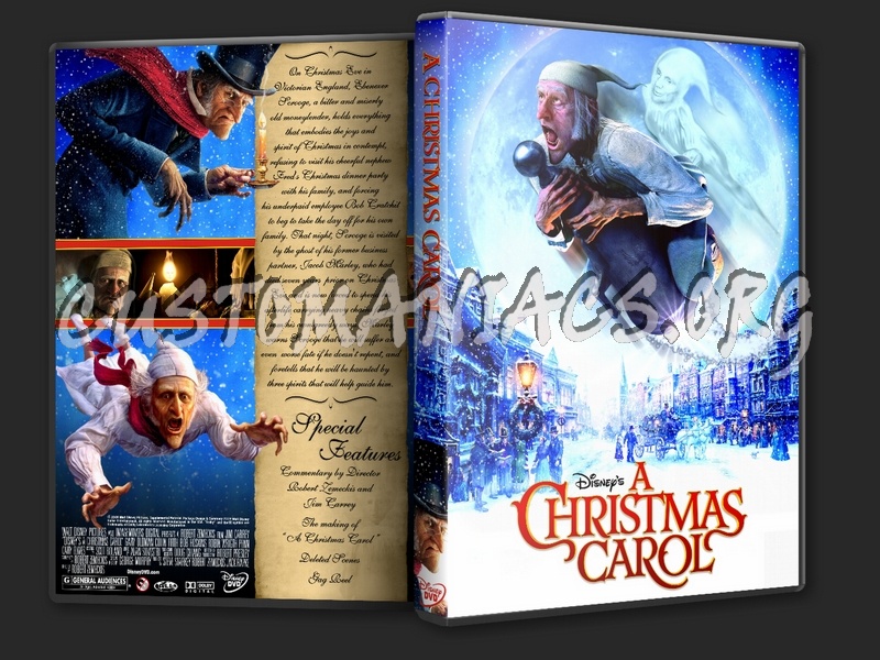 A Christmas Carol dvd cover