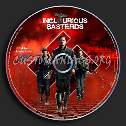 Inglourious Basterds blu-ray label