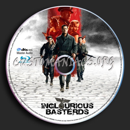 Inglourious Basterds blu-ray label