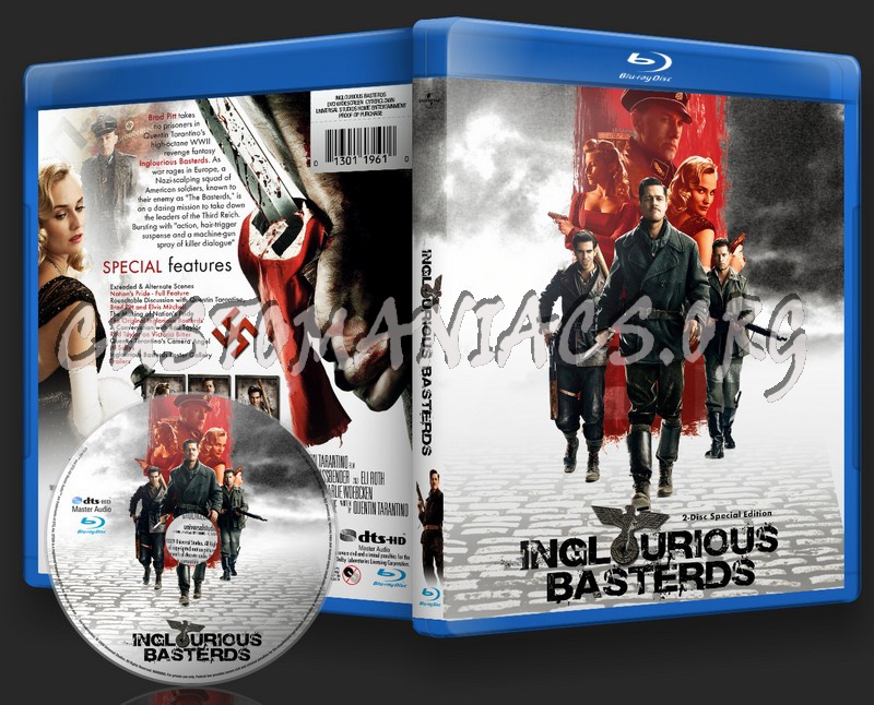 Inglourious Basterds blu-ray cover