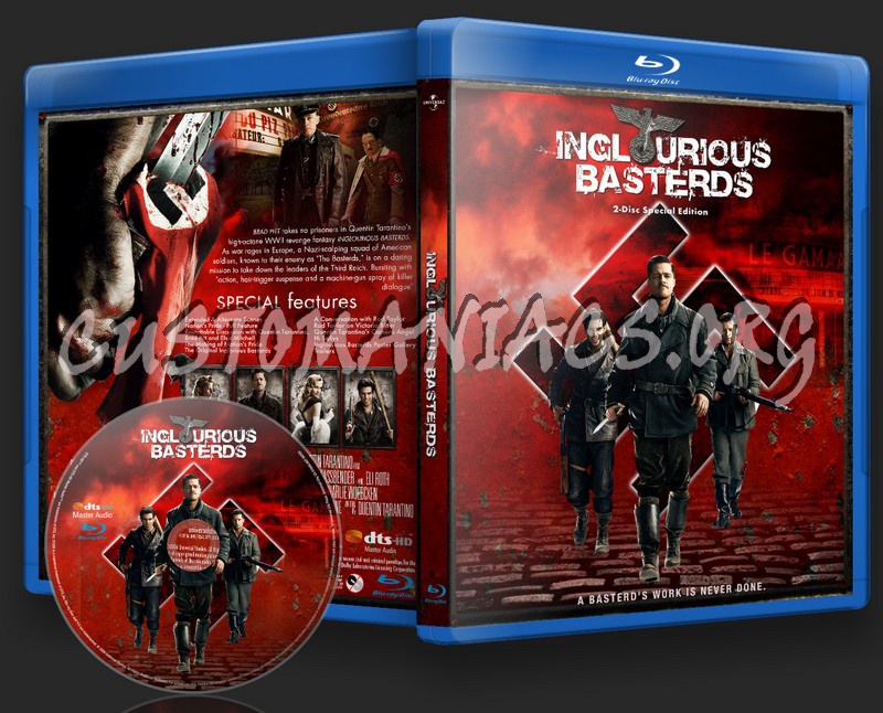 Inglourious Basterds blu-ray cover