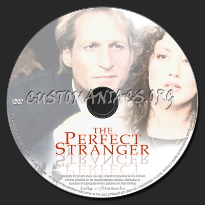 The Perfect Stranger dvd label