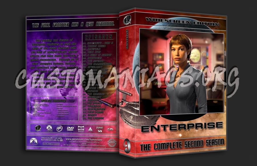Enterprise + The Original Series dvd cover