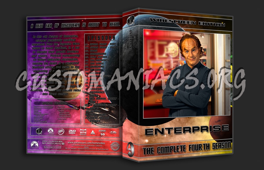 Enterprise + The Original Series dvd cover