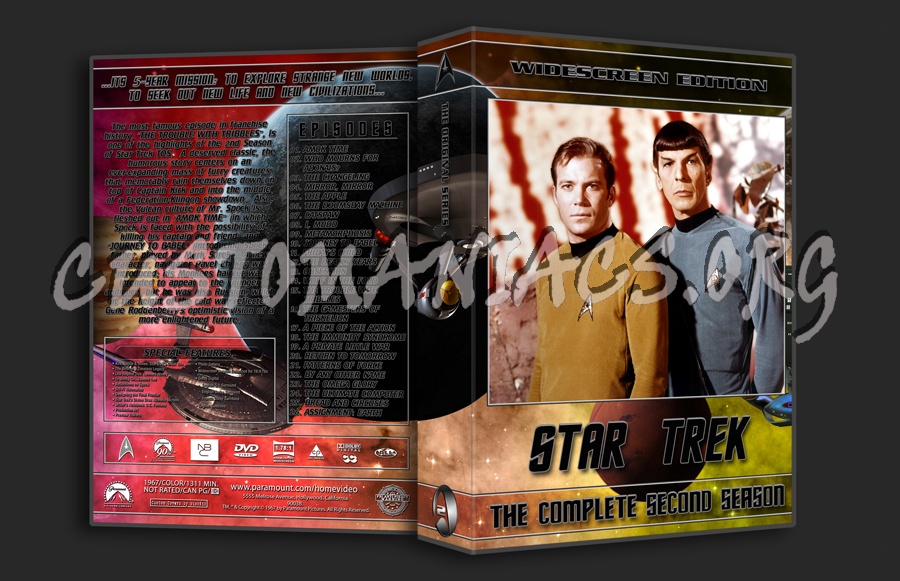 Enterprise + The Original Series dvd cover