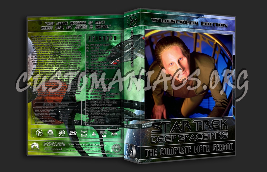 Deep Space Nine dvd cover