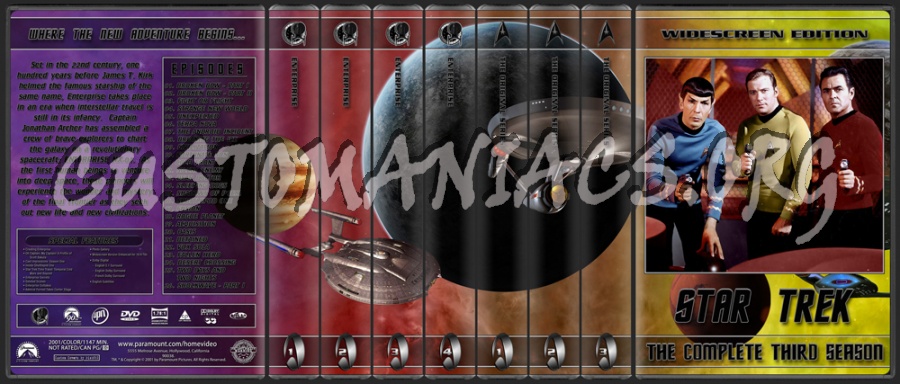Enterprise + The Original Series dvd cover