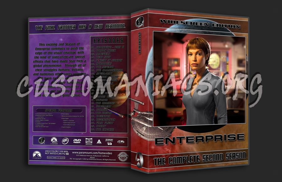 Enterprise + The Original Series dvd cover