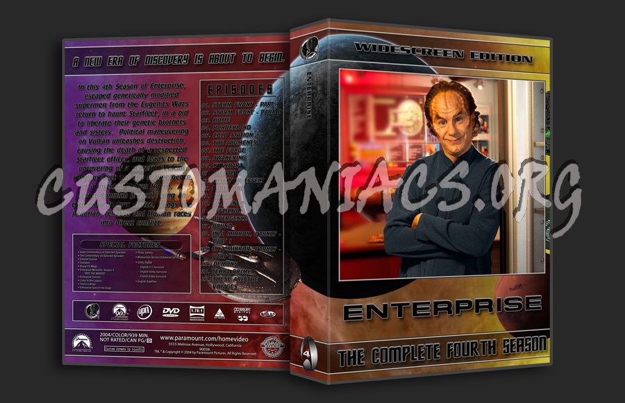 Enterprise + The Original Series dvd cover