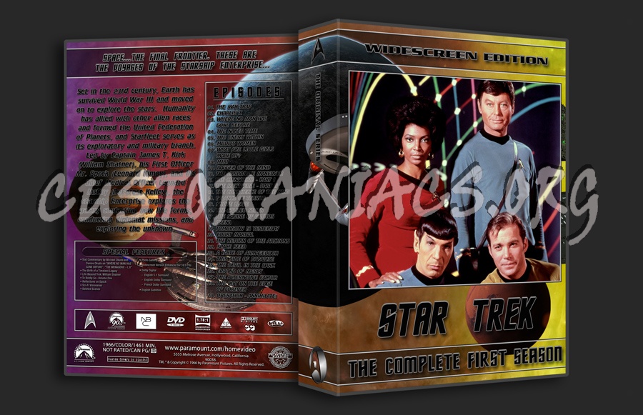 Enterprise + The Original Series dvd cover