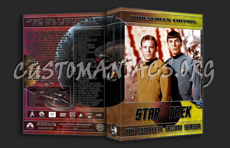 Enterprise + The Original Series dvd cover