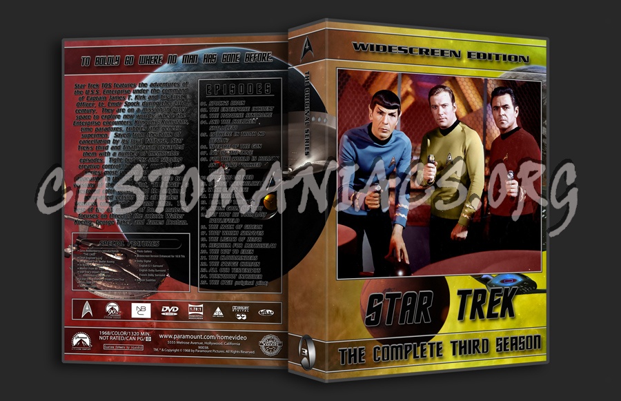 Enterprise + The Original Series dvd cover