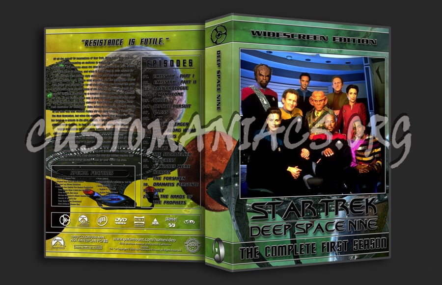 Deep Space Nine dvd cover