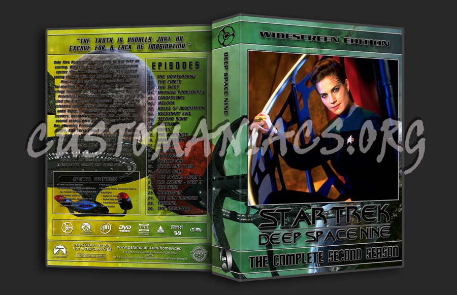 Deep Space Nine dvd cover
