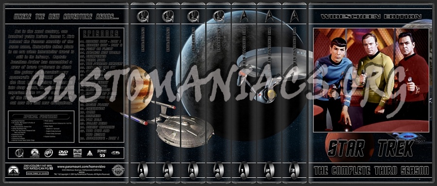 Enterprise + The Original Series dvd cover