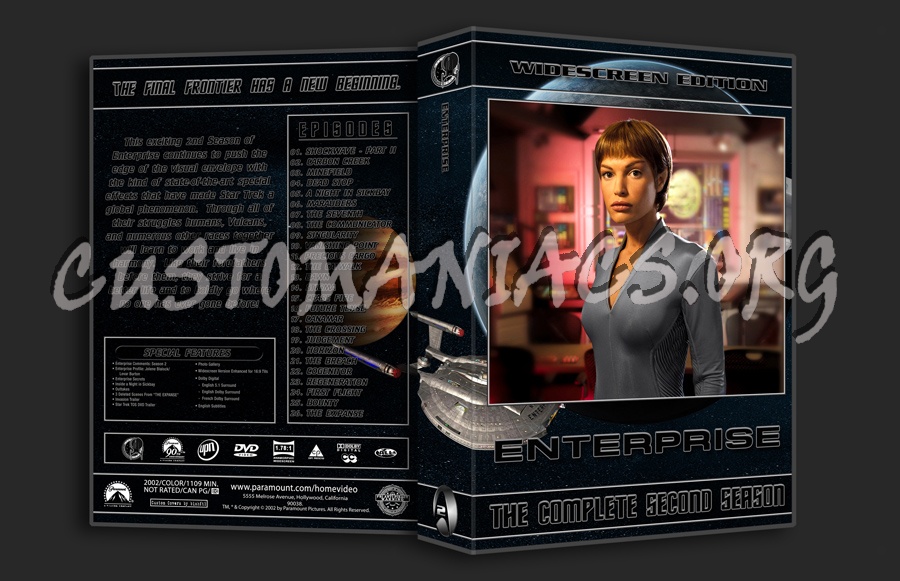 Enterprise + The Original Series dvd cover