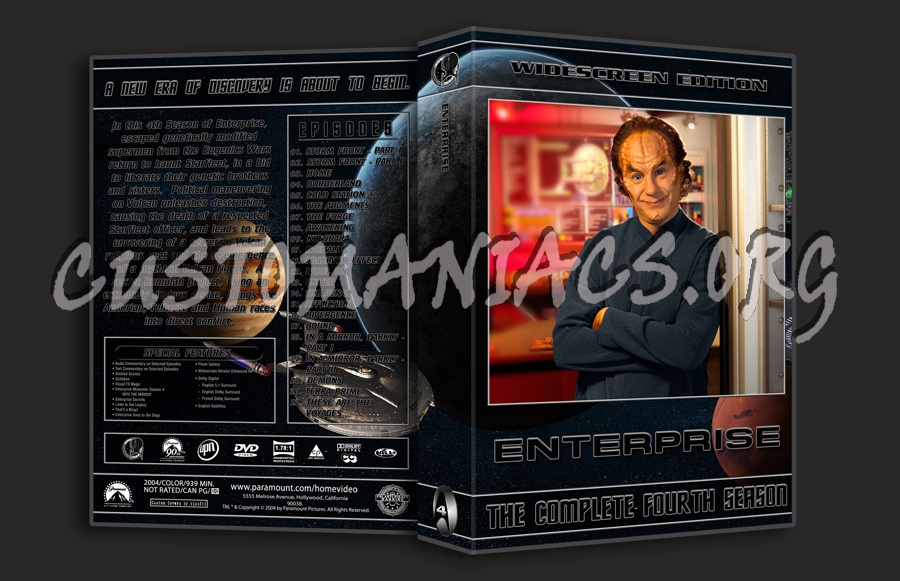 Enterprise + The Original Series dvd cover