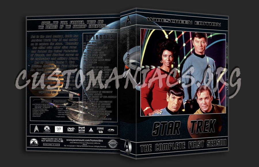 Enterprise + The Original Series dvd cover