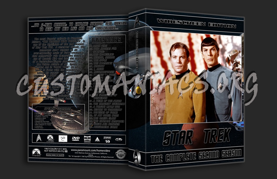 Enterprise + The Original Series dvd cover