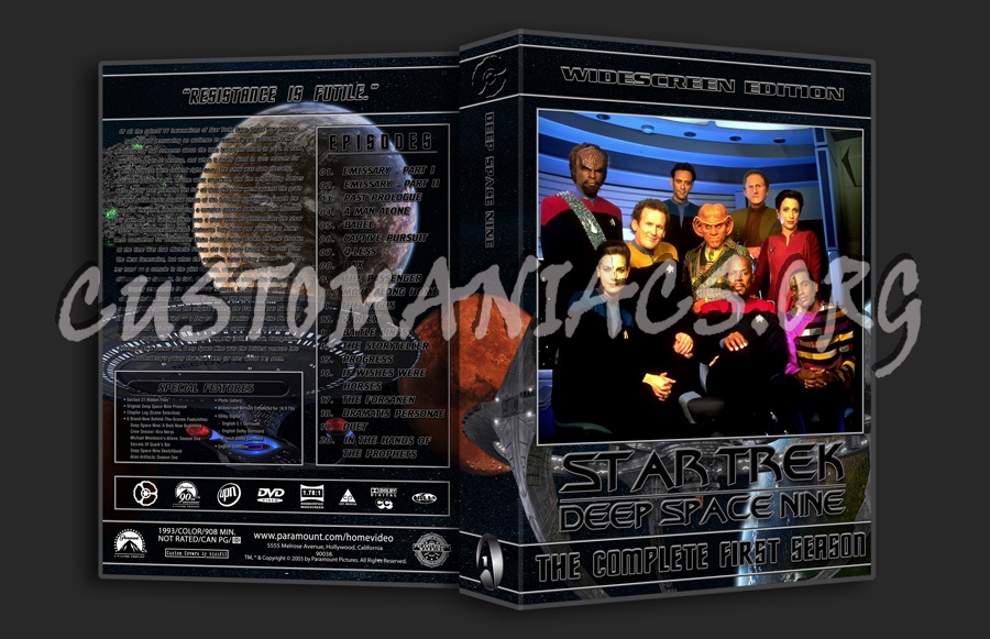 Deep Space Nine dvd cover